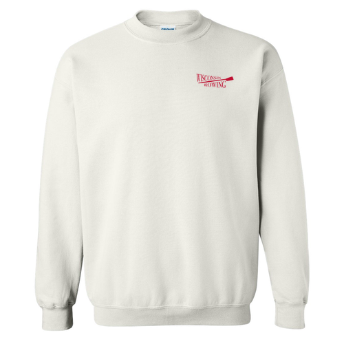 Gildan Heavy Blend Crew Neck Sweatshirt -- White