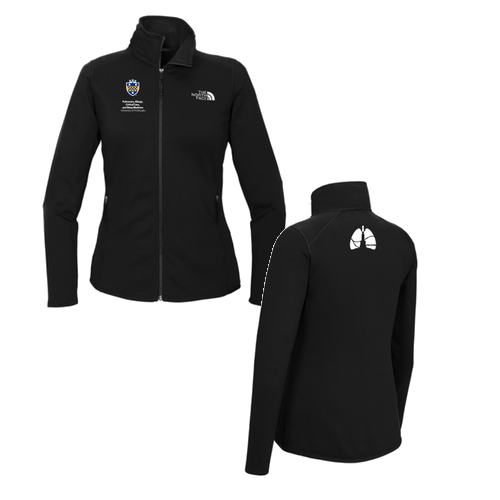 The North Face Ladies Skyline Black Full-Zip Fleece Jacket