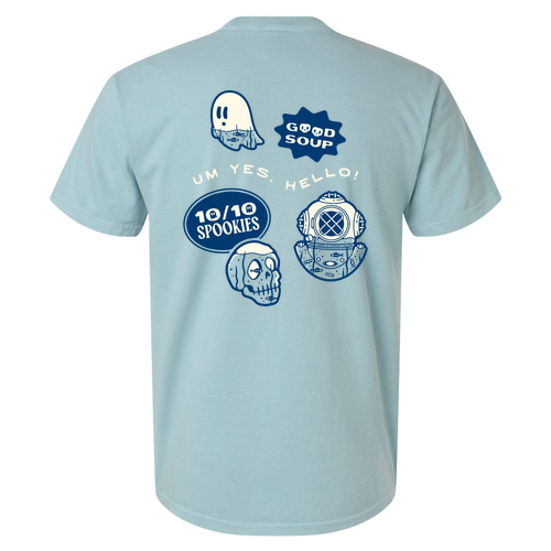 Comfort Colors Unisex Garment-Dyed Heavyweight T-Shirt -- Yankey Blue