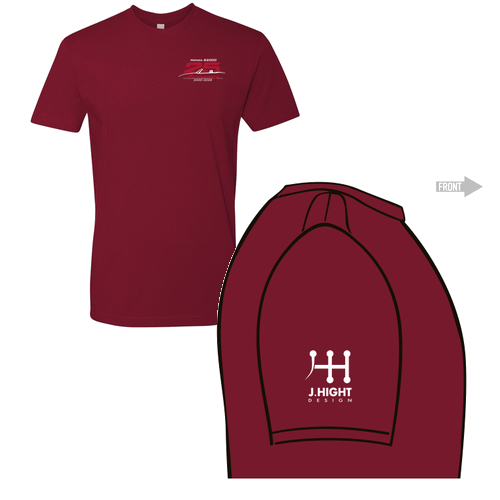 Next Level Apparel Unisex Cotton Tee -- Cardinal
