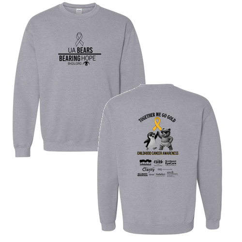 Gildan Heavy Blend Crew Neck Sweatshirt -- Sport Grey