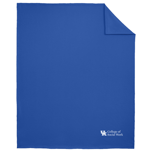 Port and Company Core Fleece Sweatshirt Blanket Royal COSW