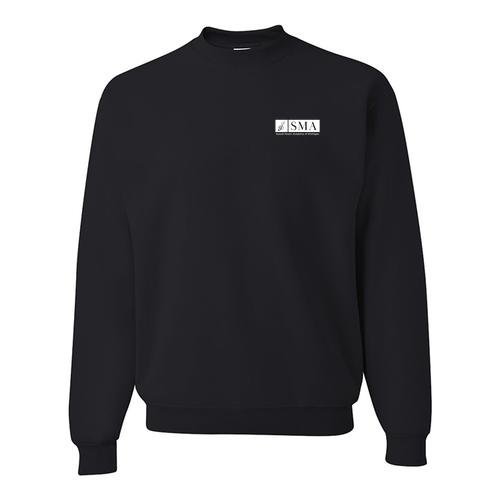 Jerzees 8 Oz., 50/50 Nublend Fleece Crew -- Black