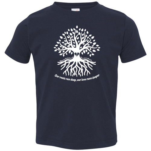 Toddler Fine Jersey Tee -- Navy