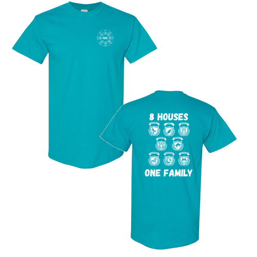Adult Kindness House Gildan Heavy Cotton Basic T-Shirt -- Tropical Blue