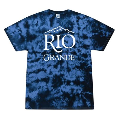 Tie-Dye Crystal Wash T-Shirt Navy