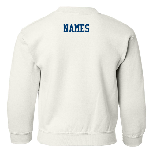 Gildan Heavy Blend Youth Crew Neck Sweatshirt -- White