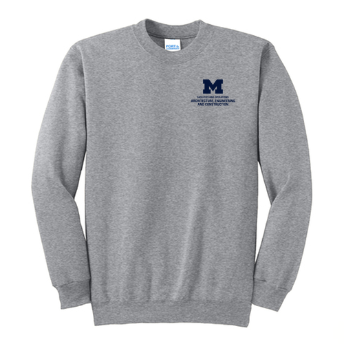 Port and Company Tall Ultimate Crewneck Sweatshirt -- Athletic Heather, $32