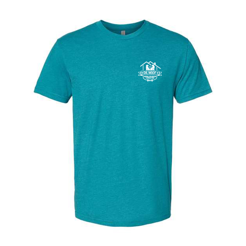 Next Level Mens CVC Crew -- Teal