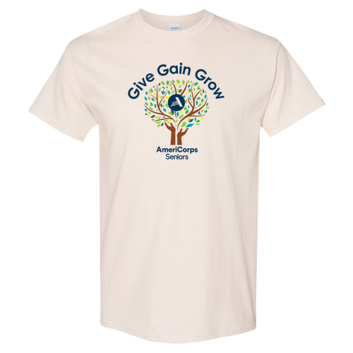 Gildan Heavy Cotton Basic T-Shirt -- Natural