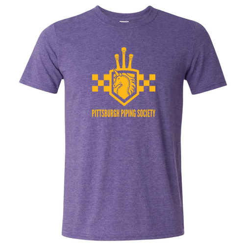 Gildan SoftStyle Fitted T-Shirt -- Heather Purple