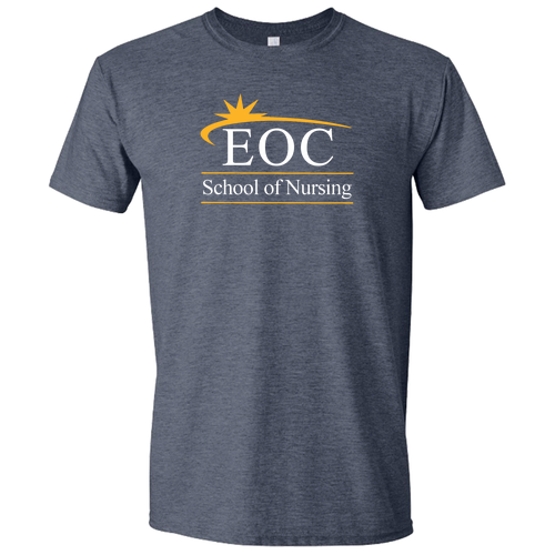 Gildan SoftStyle Fitted T-Shirt -- Heather Navy