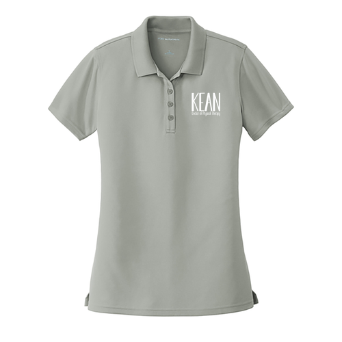 Port Authority Ladies Dry Zone UV Micro Mesh Polo -- Gusty Grey