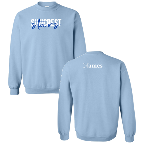 Gildan Heavy Blend Crew Neck Sweatshirt -- Light Blue