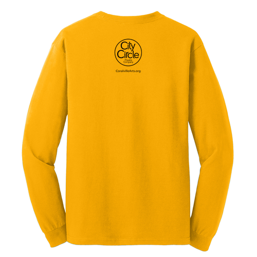 Gildan Heavy Cotton Longsleeve Basic T-Shirt -- Gold