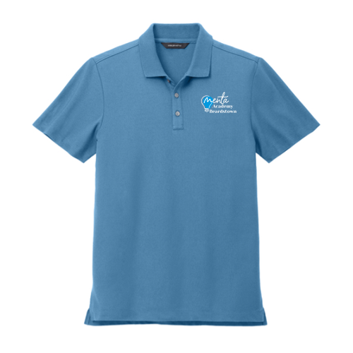 Mercer+Mettle Stretch Pique Polo -- Parisian Blue