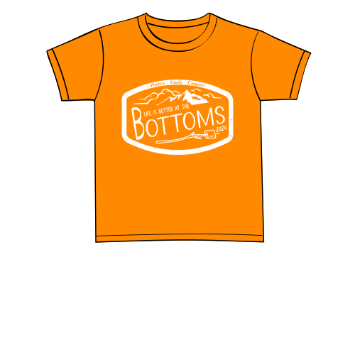 Gildan Youth Softstyle T-Shirt -- Orange