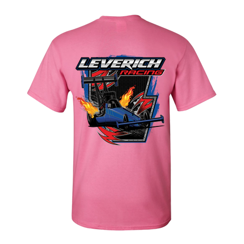 Gildan Heavy Cotton Basic T-Shirt Graphic Logo -- Azalea