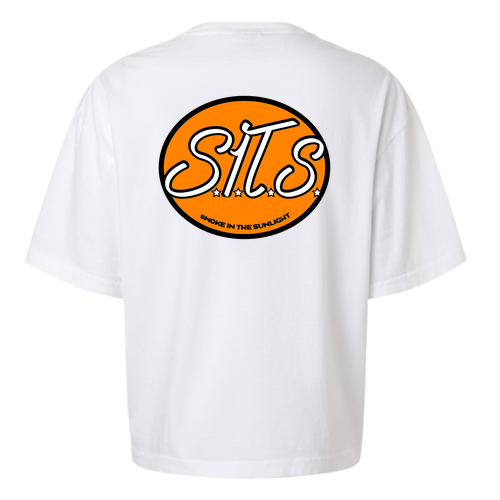 S.I.T.S. Ladies Boxy Tee -- White