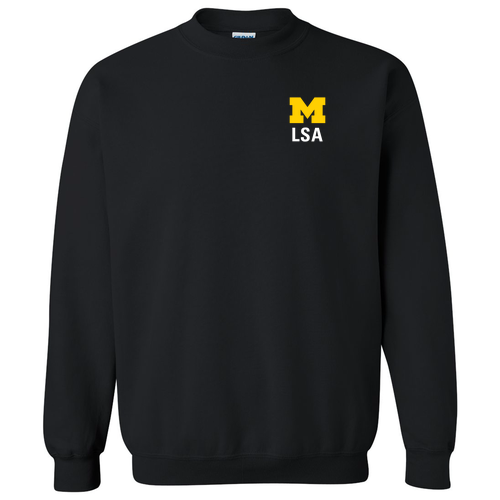 Gildan Heavy Blend Crewneck Sweatshirt -- Black