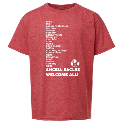 Youth Softstyle T-Shirt -- Heather Red