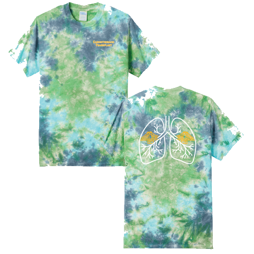 Port and Company Crystal Tie-Dye Tee -- Planet Earth Colorburst