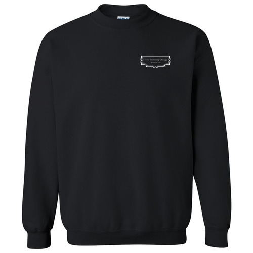 Law Books Crewneck Sweatshirt -- Black