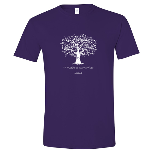 Mens/Unisex Gildan SoftStyle T-Shirt -- Purple