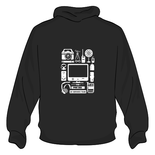 Gildan Heavy Blend Hooded Sweatshirt -- Black