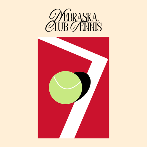 Club Tennis Tee -- Faded Cream