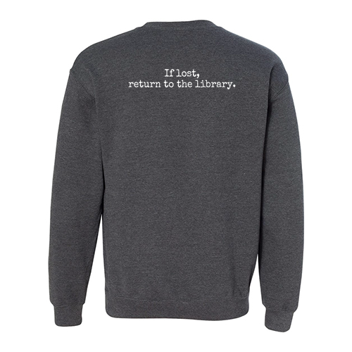 Gildan Heavy Blend Crew Neck Sweatshirt -- Dark Heather