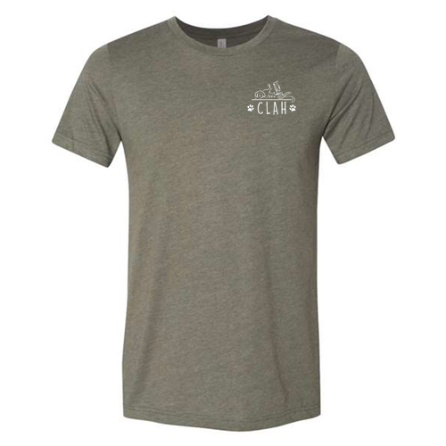 Bella Canvas Unisex Heather CVC T-Shirt -- Heather Military Green
