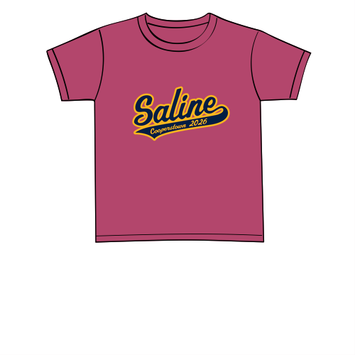 Bella Canvas Youth Short-Sleeve T-Shirt -- Berry