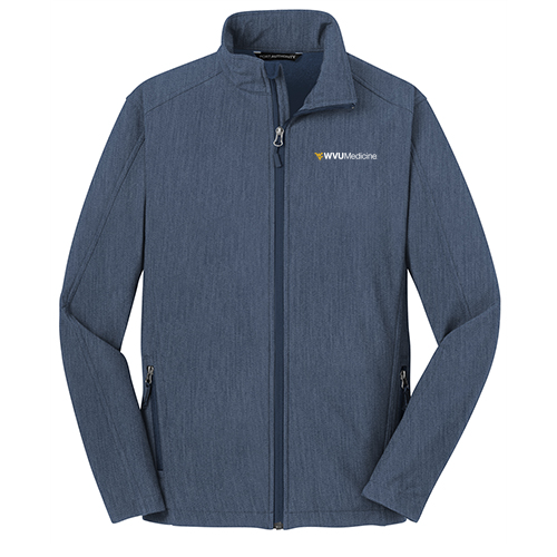 Port Authority Core Soft Shell Jacket -- Navy Heather