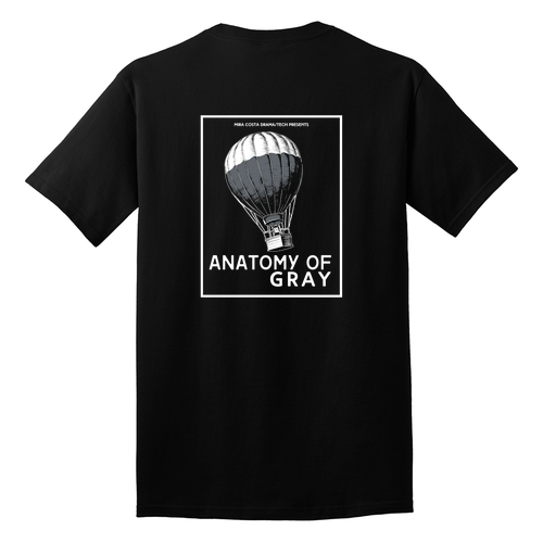 Port and Company 5.4 oz Cotton T-Shirt -- Jet Black