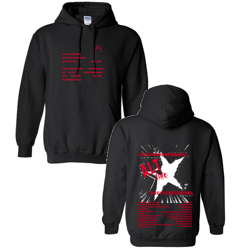 Gildan Heavy Blend Hooded Sweatshirt -- Black