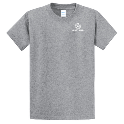 Port and Company Tall 100% Cotton Tee -- Athletic Heather