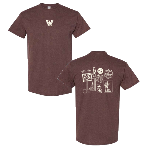 Gildan Heavy Cotton Basic T-Shirt -- Russet