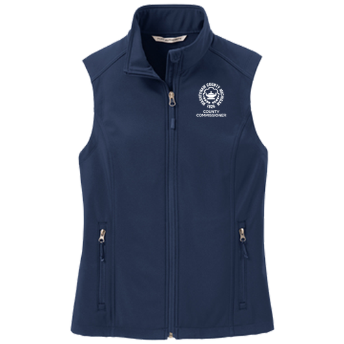 Port Authority Ladies Core Soft Shell Vest -- County Commissioner