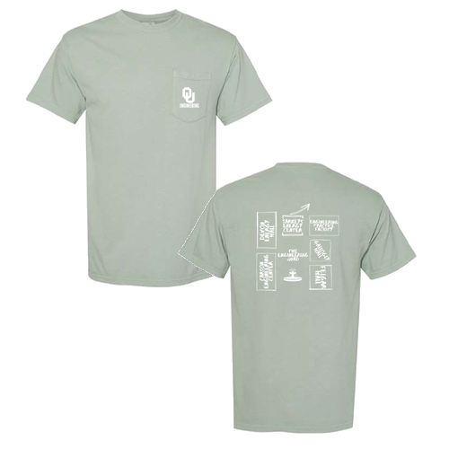 Comfort Colors Short Sleeve Pocket Tee -- Bay