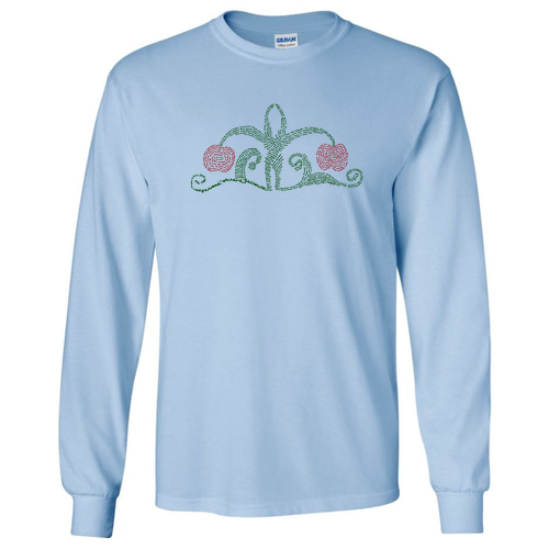 Gildan Heavy Cotton Longsleeve Basic T-Shirt -- Light Blue