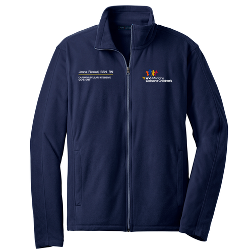Port Authority Microfleece Jacket -- True Navy