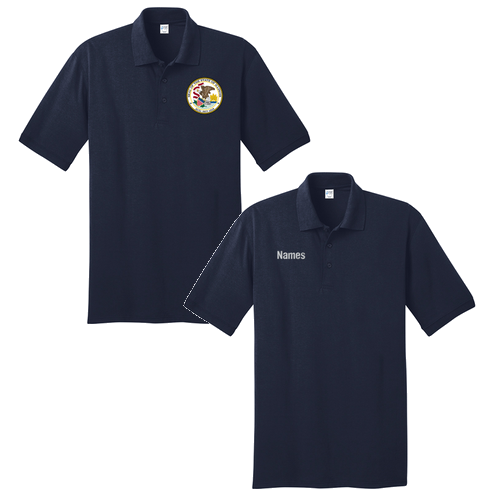 Port & Company Core Blend Jersey Knit Polo -- Deep Navy