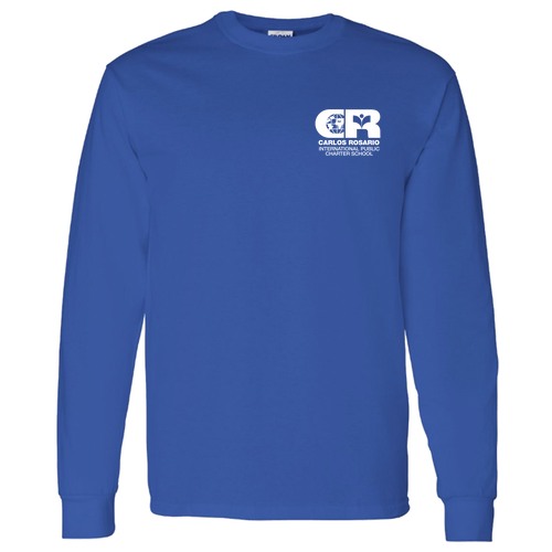 Gildan Heavy Cotton Longsleeve Basic T-Shirt -- Royal