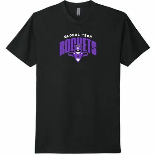 Mens/Unisex Next Level Apparel Cotton Tee -- Black