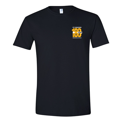 SoftStyle T-Shirt -- Black 180 years design