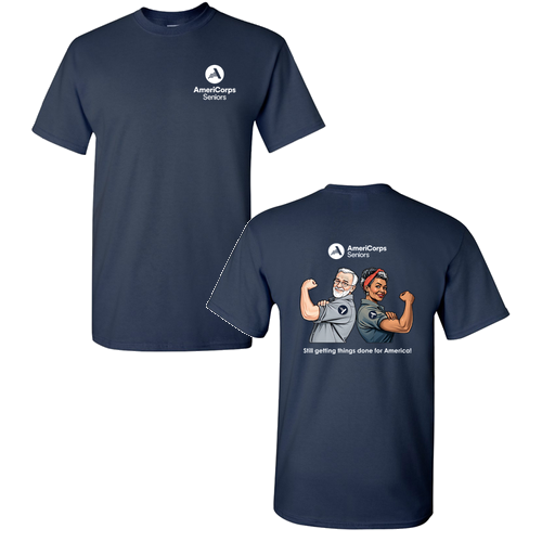 Gildan Heavy Cotton Basic T-Shirt -- Navy