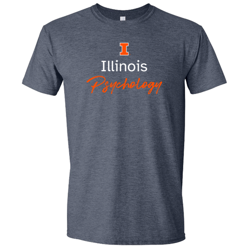 Gildan SoftStyle Fitted T-Shirt -- Heather Navy