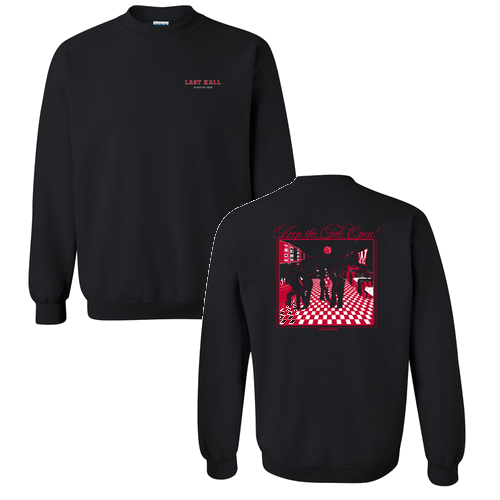 Gildan Heavy Blend Crew Neck Sweatshirt -- Black