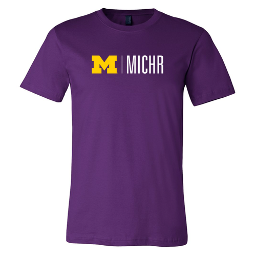 Mens/Unisex Bella Canvas Soft Fitted Jersey T-Shirt -- Team Purple